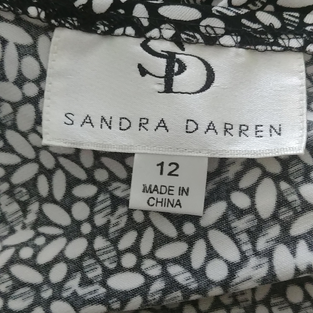 Dress "SANDRA DARREN" SIZE 12 - Picture 8 of 9